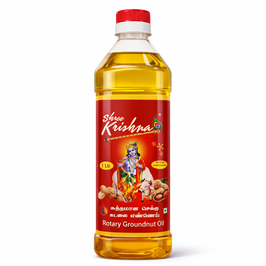 Shree Krishna Groundnut oil 1l_0