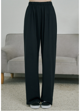 Skullpig - Soft Relaxed Fit Wide Pants 1+1_2