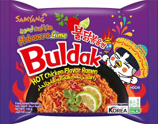 Buldak ramen habanero lime 130g_0