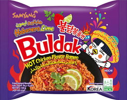 Buldak ramen habanero lime 130g