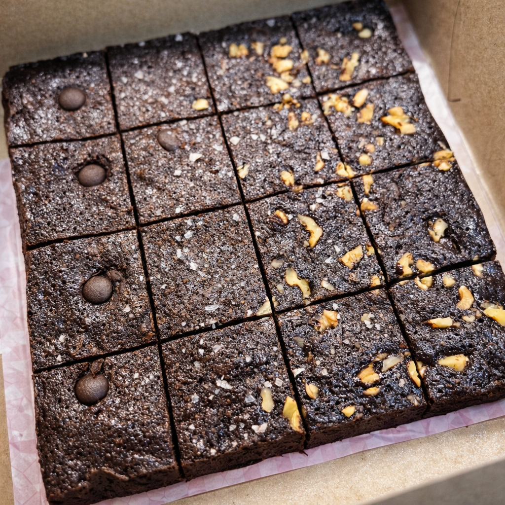 Fudgey Block Brownies (Assorted toppings)