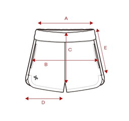 XXMX - [2PACK] Island Women's Water Shorts