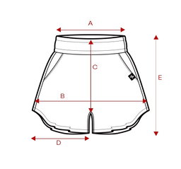 XXMX - [2PACK] Seersucker Rounded Shorts