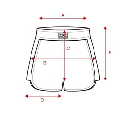 XXMX - [2PACK] Seersucker Beach Shorts