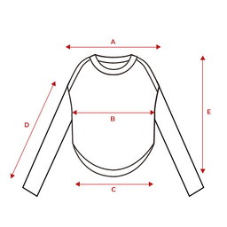 XXMX - [2PACK] Easy Round Crop Long Sleeve