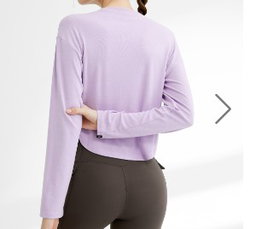 XXMX - [2PACK] Easy Round Crop Long Sleeve