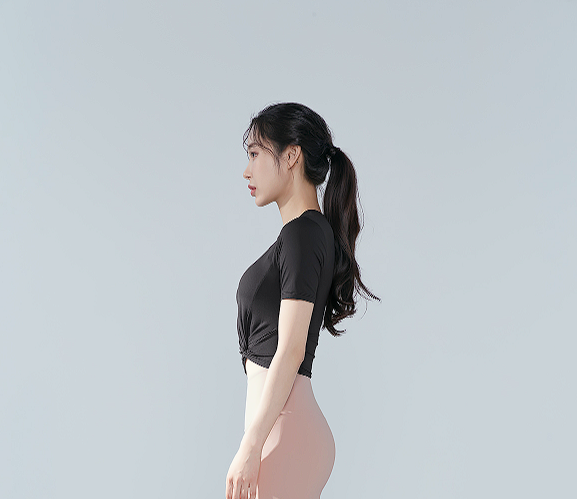 XXMX - Fresh Feather Twist Crop Short Sleeve_2