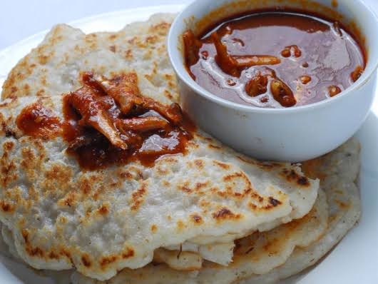 Lempeng kelapa (with sambal ikan bilis)_0