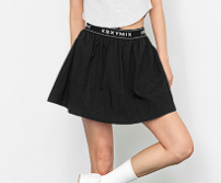 XXMX - Light woven two-in-one skirt _4