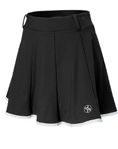 XXMX - Line color block flared full skirt_5