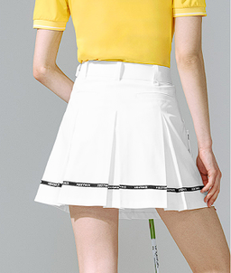 XXMX - Line point pleated skirt