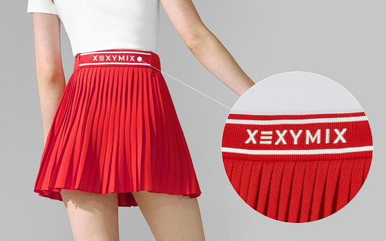 XXMX - Magic Hole Pleated Culotte Skirt_1