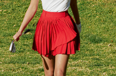 XXMX - Magic Hole Pleated Culotte Skirt