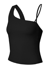XXMX - Unbalanced Strap Crop Top_8