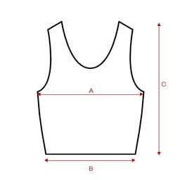 XXMX - Gloria Square Bra Top