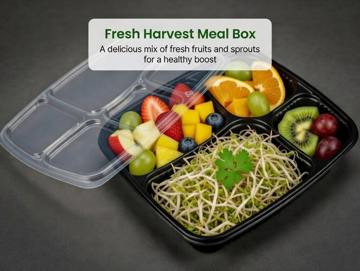 Healthy Vital Fruits and Sprouts _0