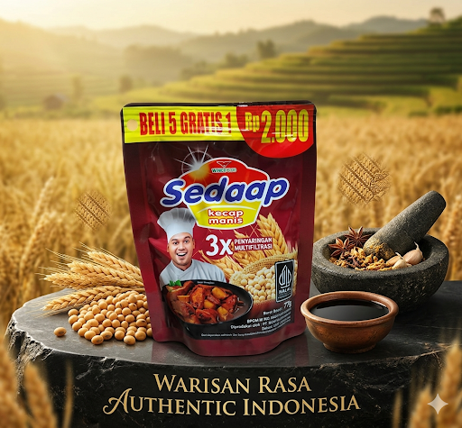Kecap sedap Merah 2.000