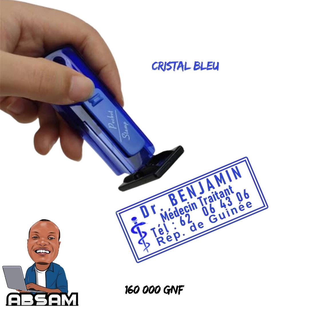 Cachet Stylo de Poche Personnalisé_1