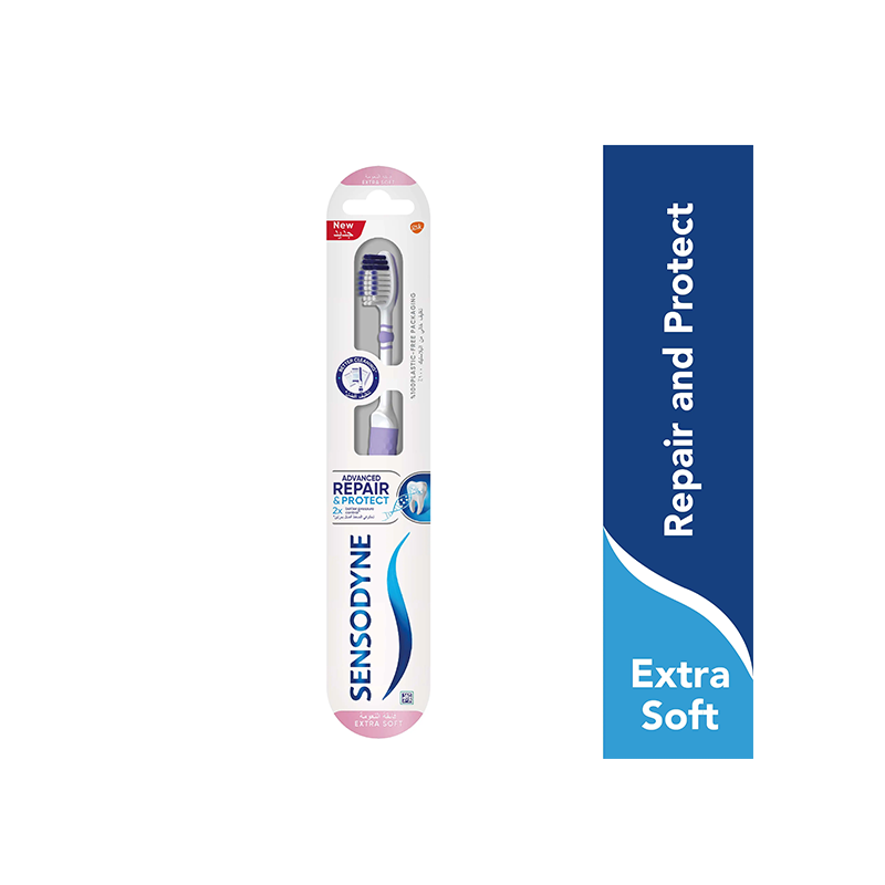 سنسوداين فرشاة اسنان ترميم و حماية نعومة فائقة_0