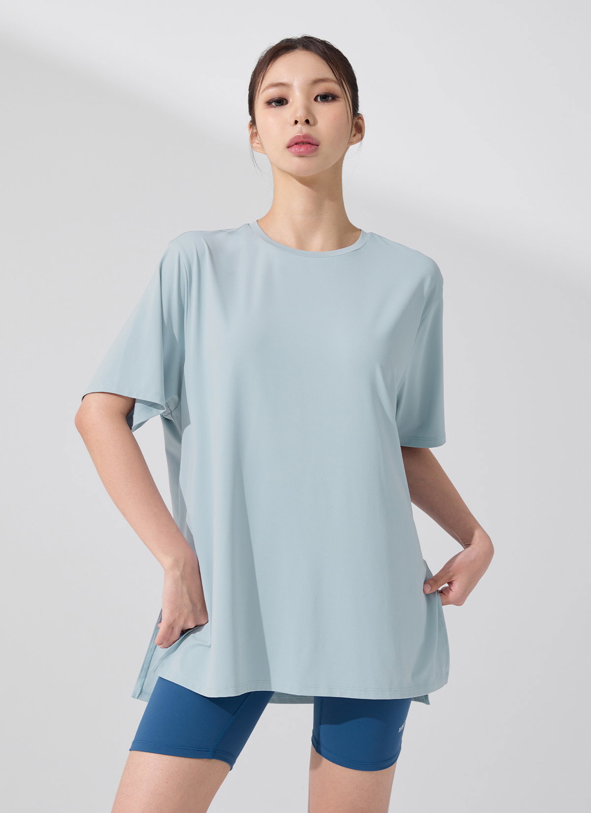 XXMX - [2PACK] Ice Feather Light Loose Fit T-Shirt_4