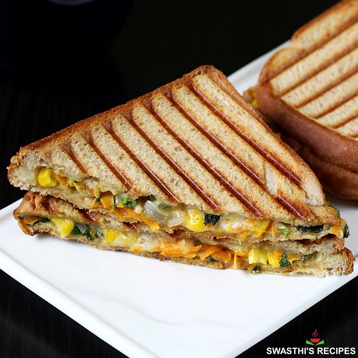 Vegetable cheese sandwich_0