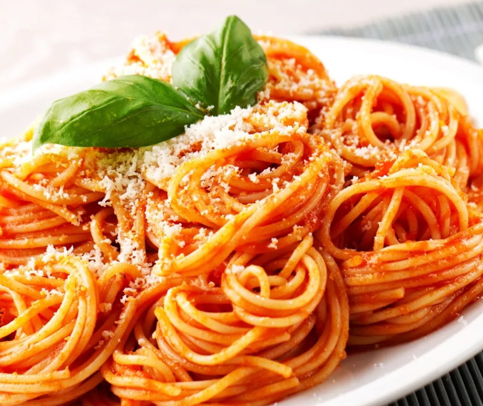 Spaghettis à la sauce 