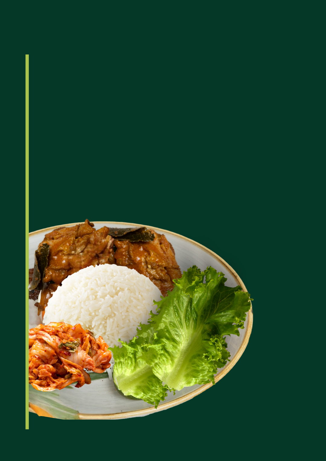 Kari Kapitan with Achar Awak