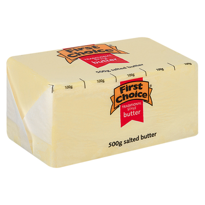 FIRST CHOICE BUTTER 2 X 500G_0