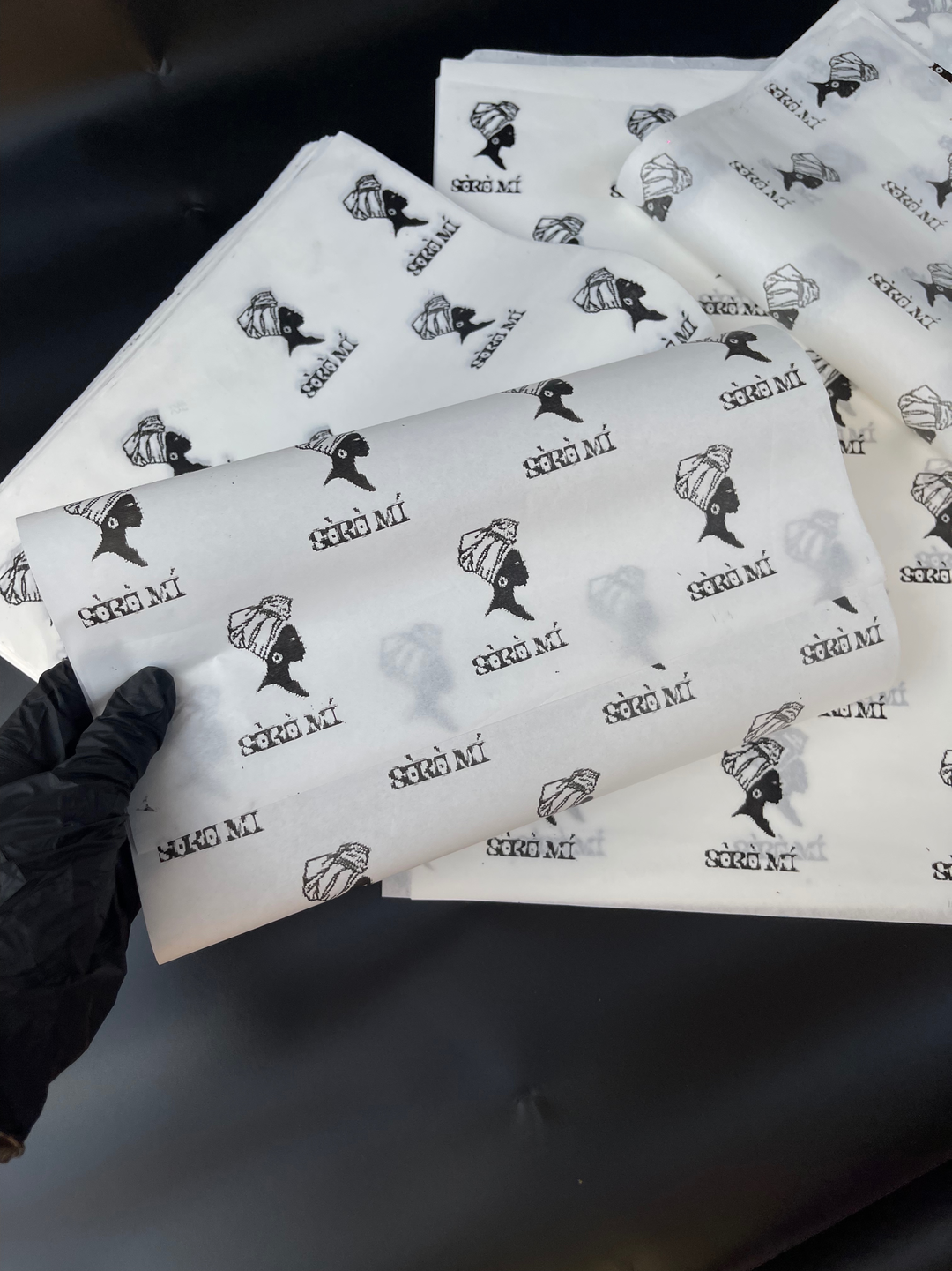 Branded Tissue Wrapper (with sticker)