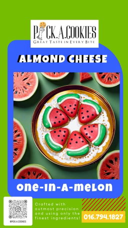 Melon Palestine (Almond Cheese) New flavours