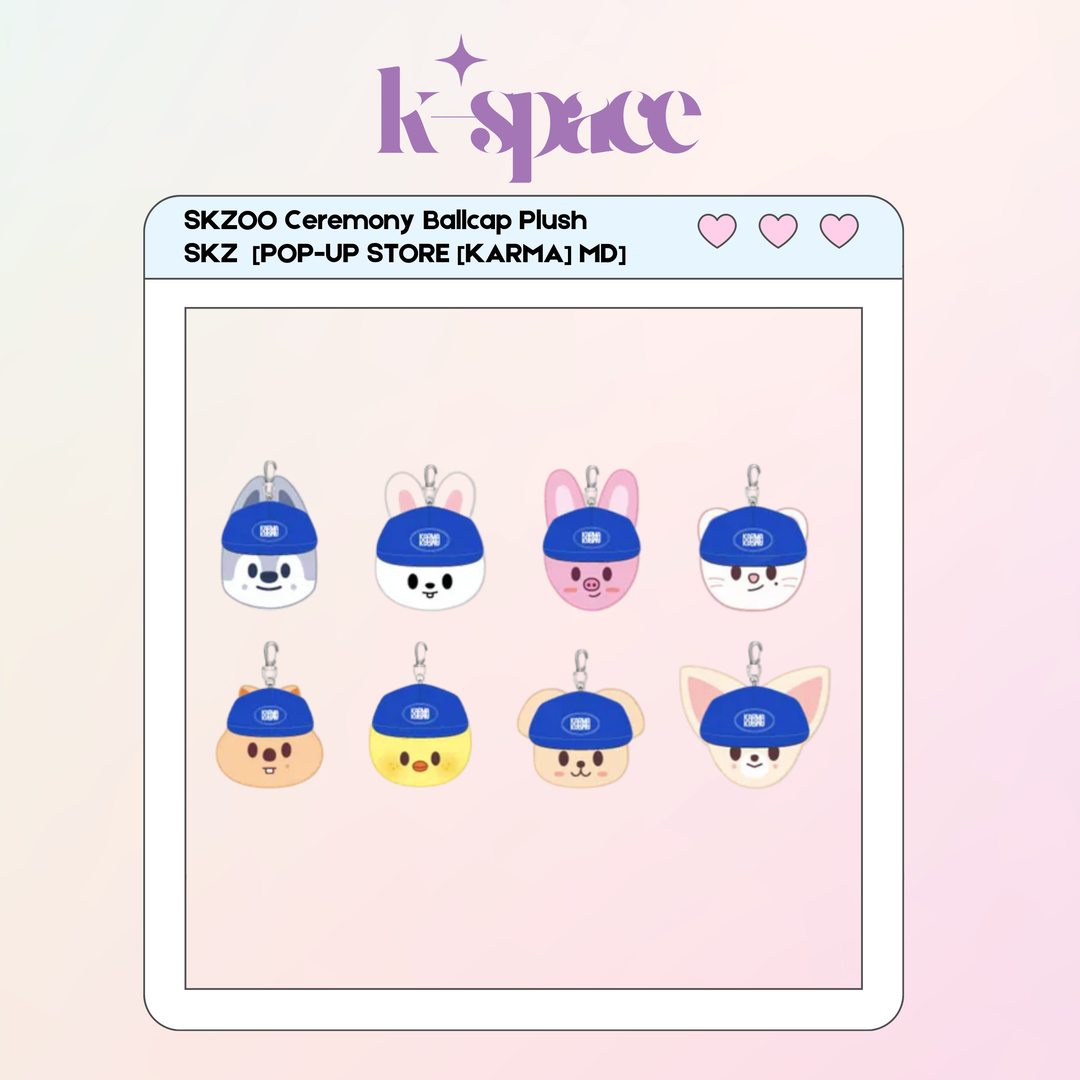 SKZOO Ceremony Ballcap Plush SKZ  [POP-UP STORE [KARMA] MD] 