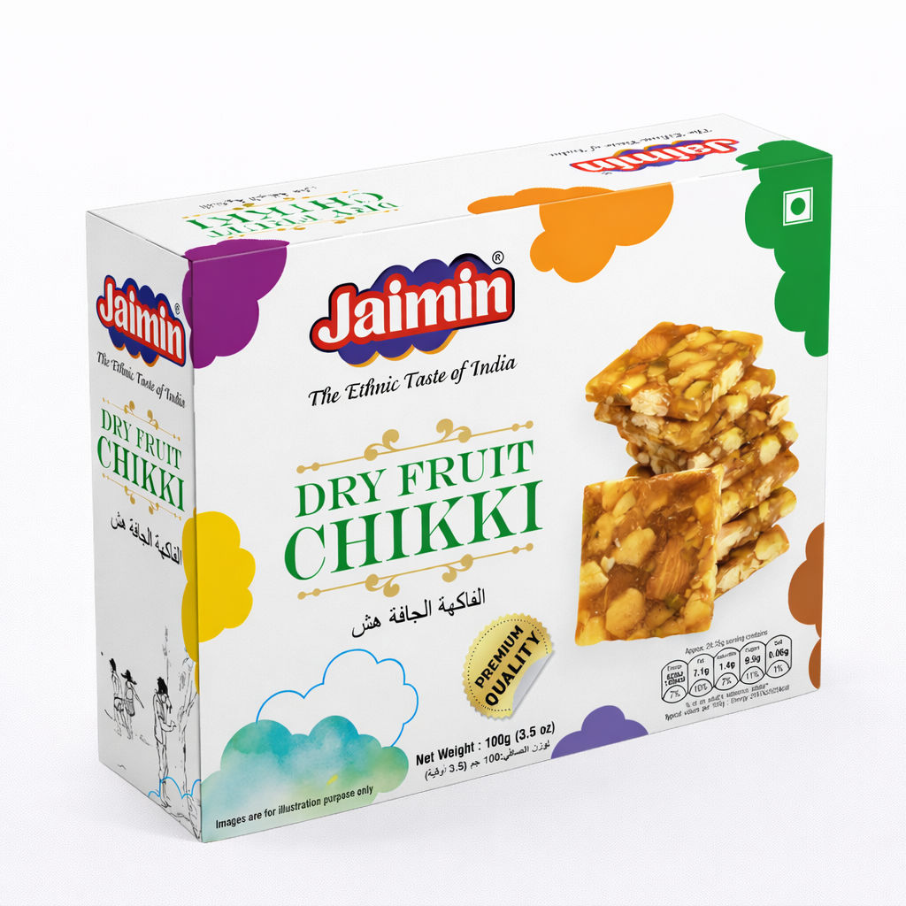 Jaimin Dryfruit Chikki 100g
