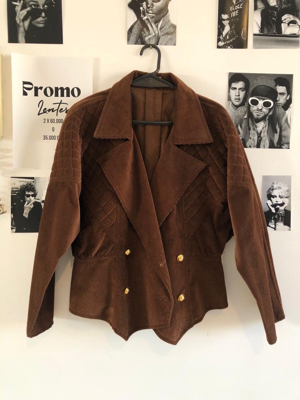 Saco de pana Vintage