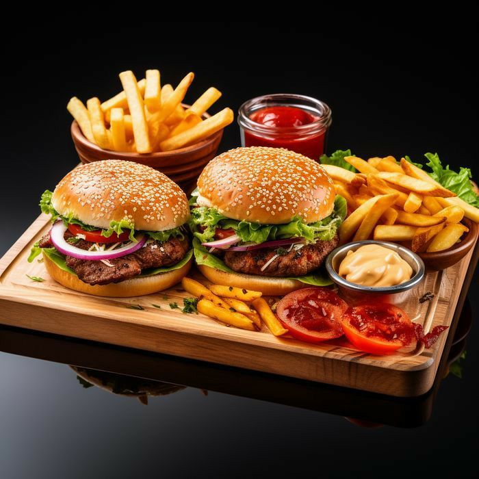 Burger With Fries_0