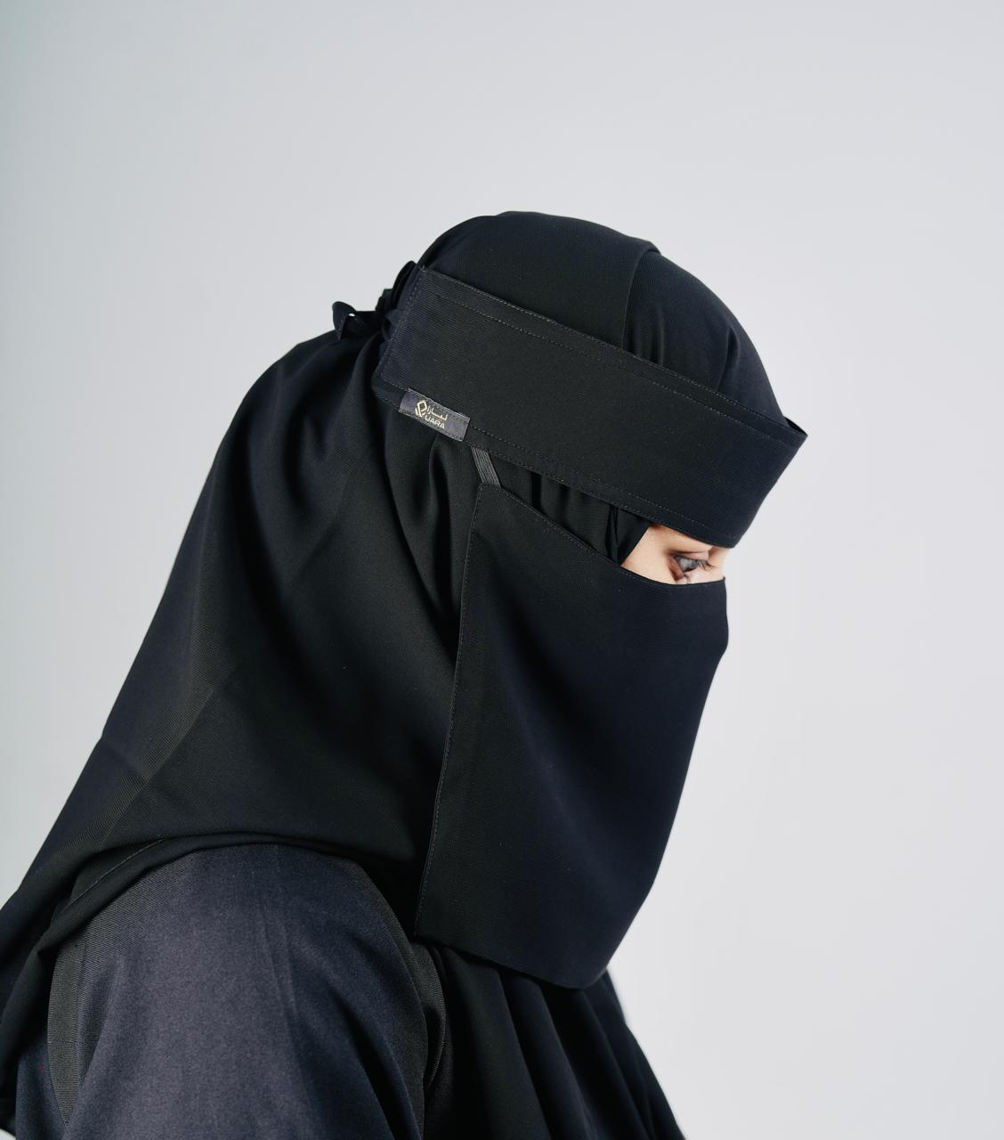 Small  Normal Niqab  (8 inch / 12 Inch )_2