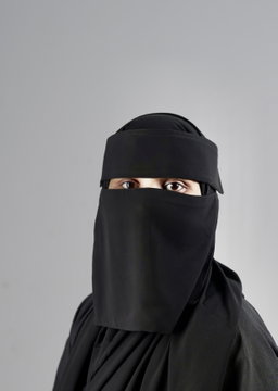 Small Double Layer Niqab (8 inch / 12 Inch )