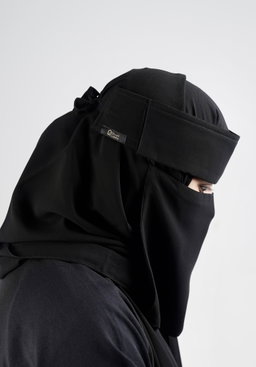 Small Double Layer Niqab (8 inch / 12 Inch )