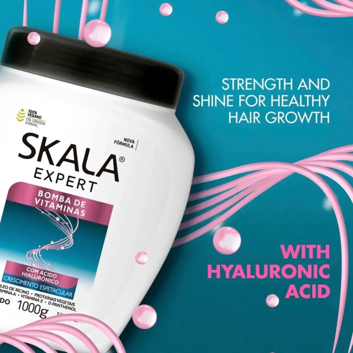 SKALA Expert Bomba Vitaminas - 1000g | سكالا كريم علاج الشعر بتركيبة غنية بالفيتامينات - 1000 غرام_0
