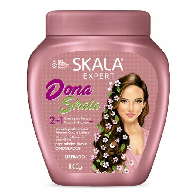 Skala Dona 2 in 1 Creme - 1000g | سكالا كريم للشعر المموج 2 في 1 كريم - 1000 غرام