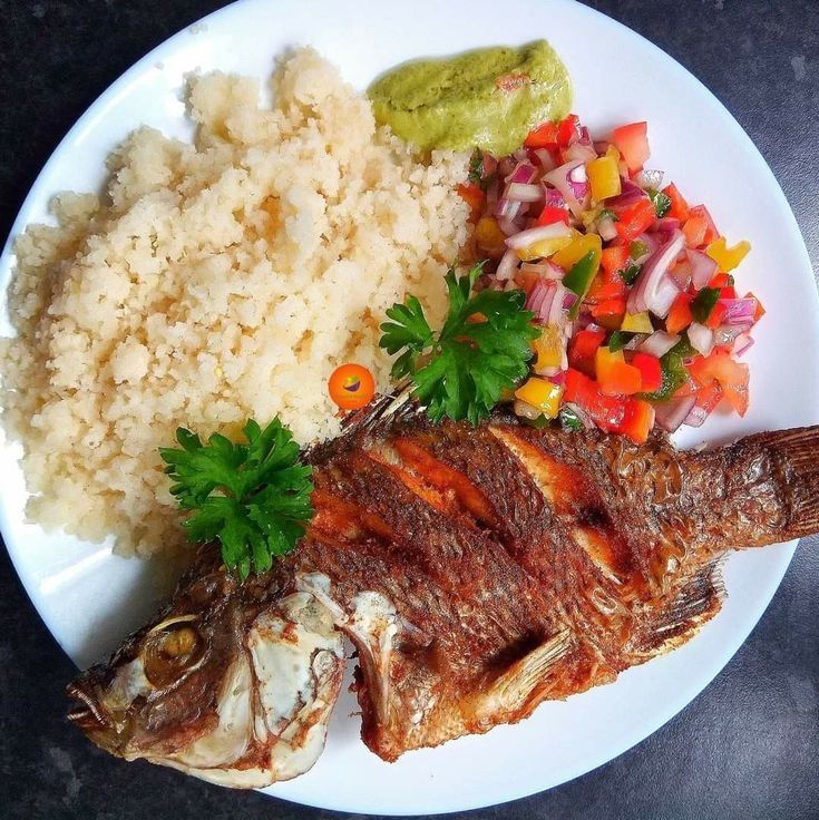 Acheke With Tilapia