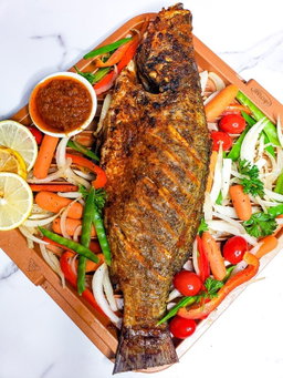 Banku with Snapper