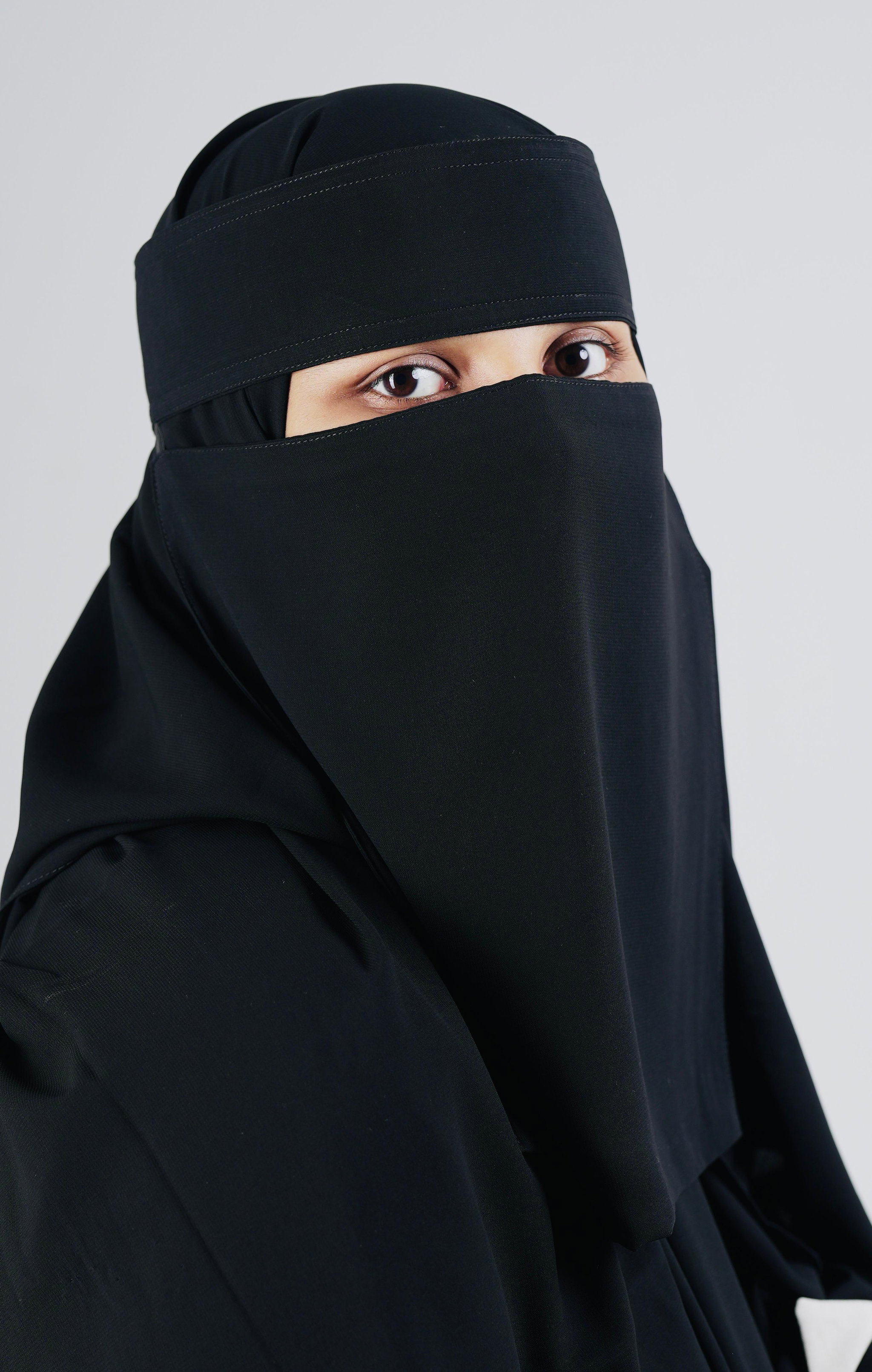 Large Normal Niqab (11 inch /12 inch)_3