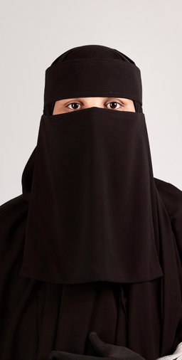 Large Normal Niqab (11 inch /12 inch)