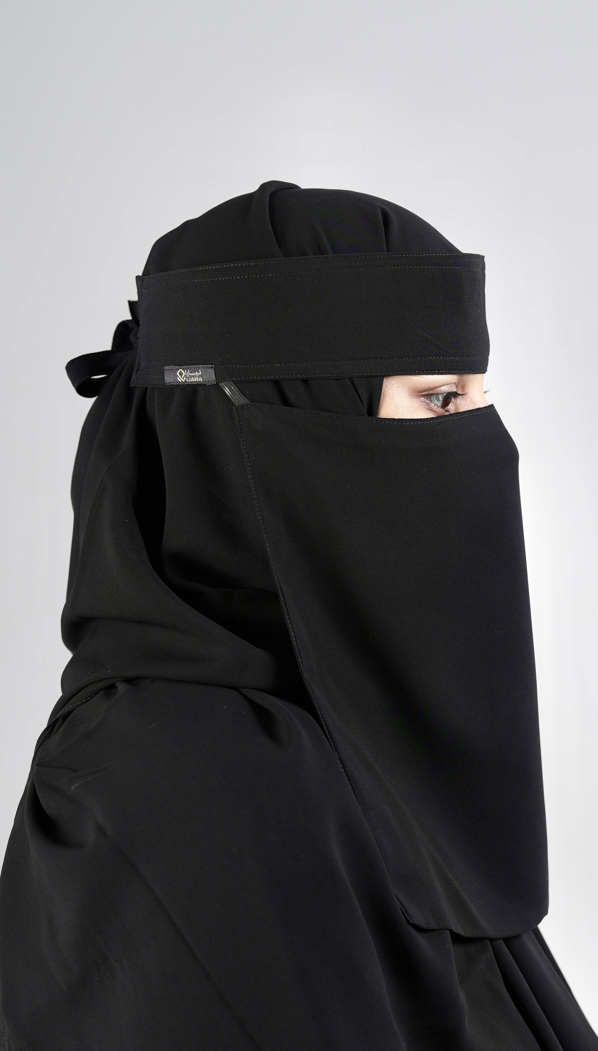 Large Normal Niqab (11 inch /12 inch)_1