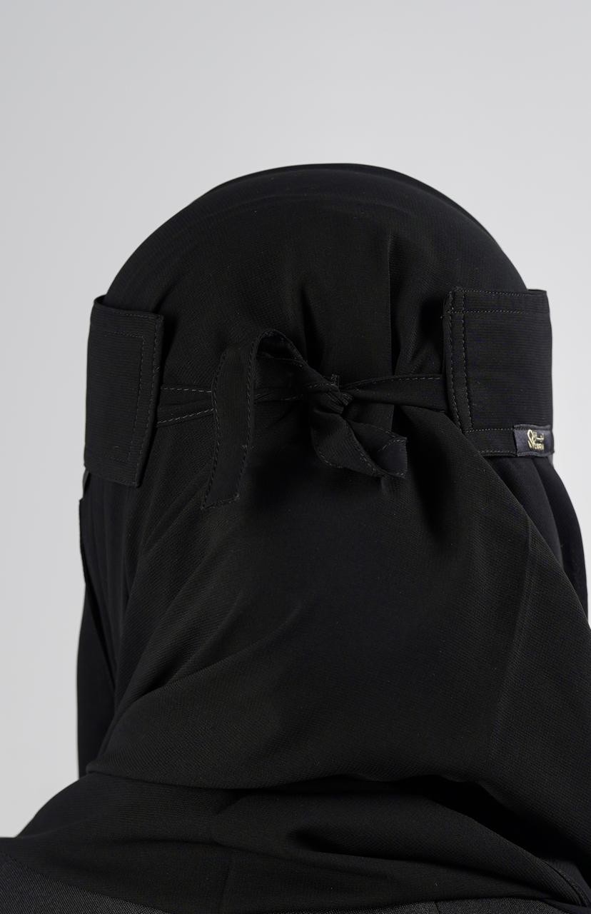 XL Double layer /Flap Niqab (13 inch /12 inch)_1