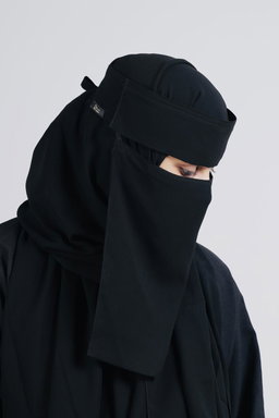 XL Double layer /Flap Niqab (13 inch /12 inch)