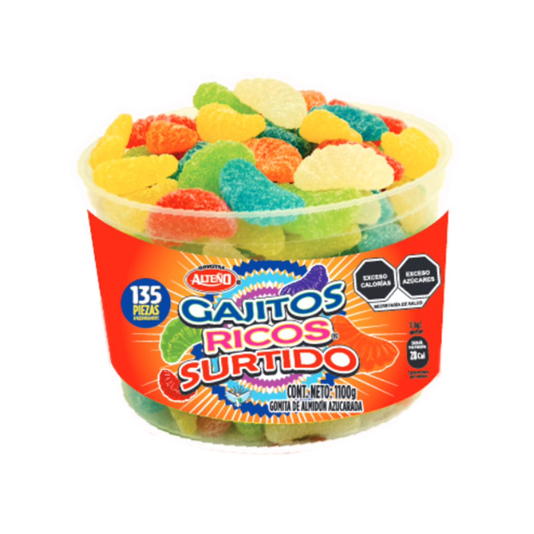 GOMI RICOS GAJITOS SURTIDO ALTEÑO VIT 960gr