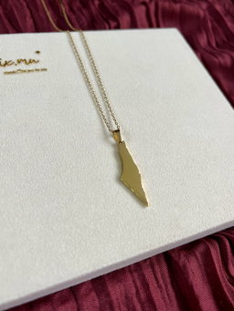 Palestine Necklace - Gold