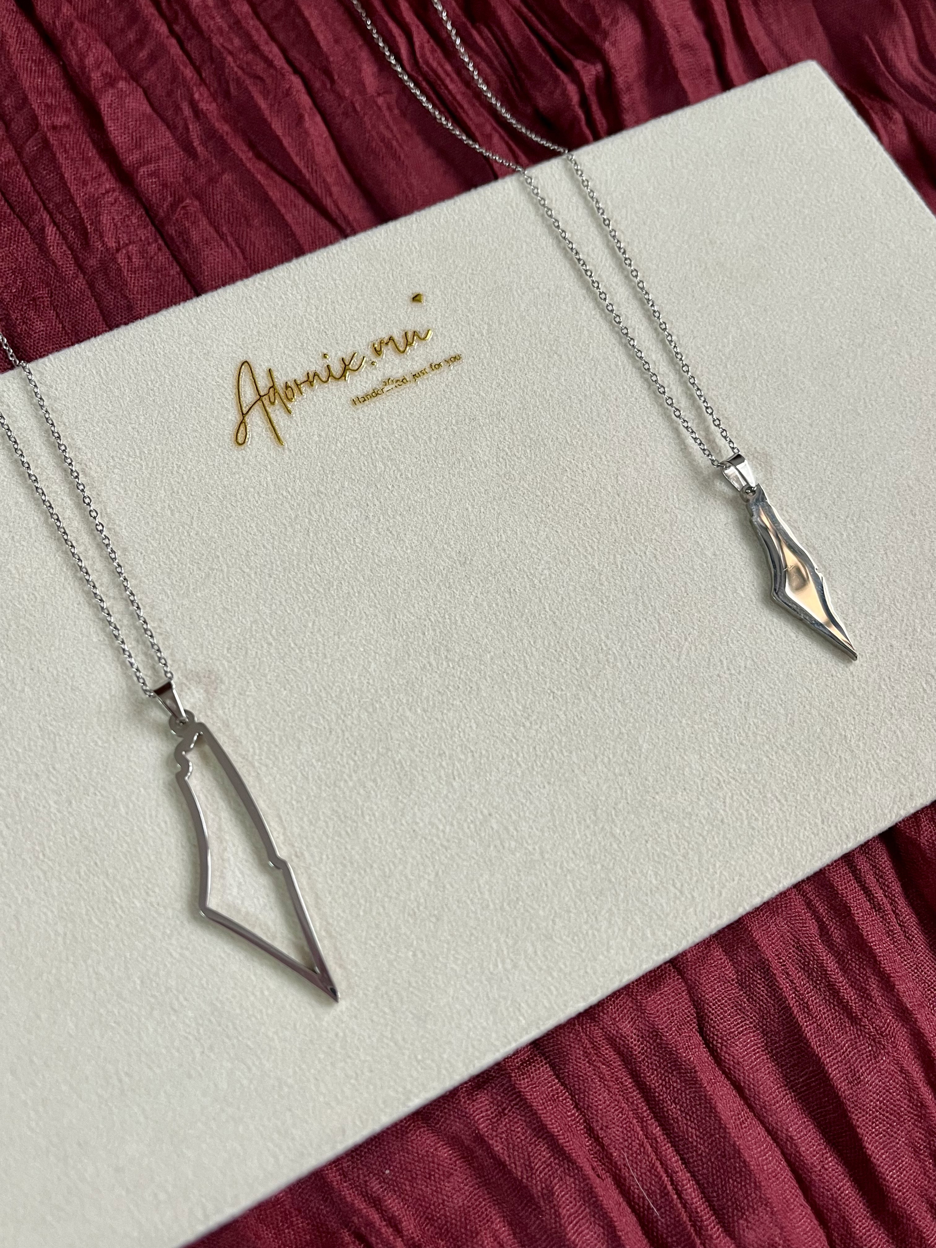 Palestine Necklace - Silver_1