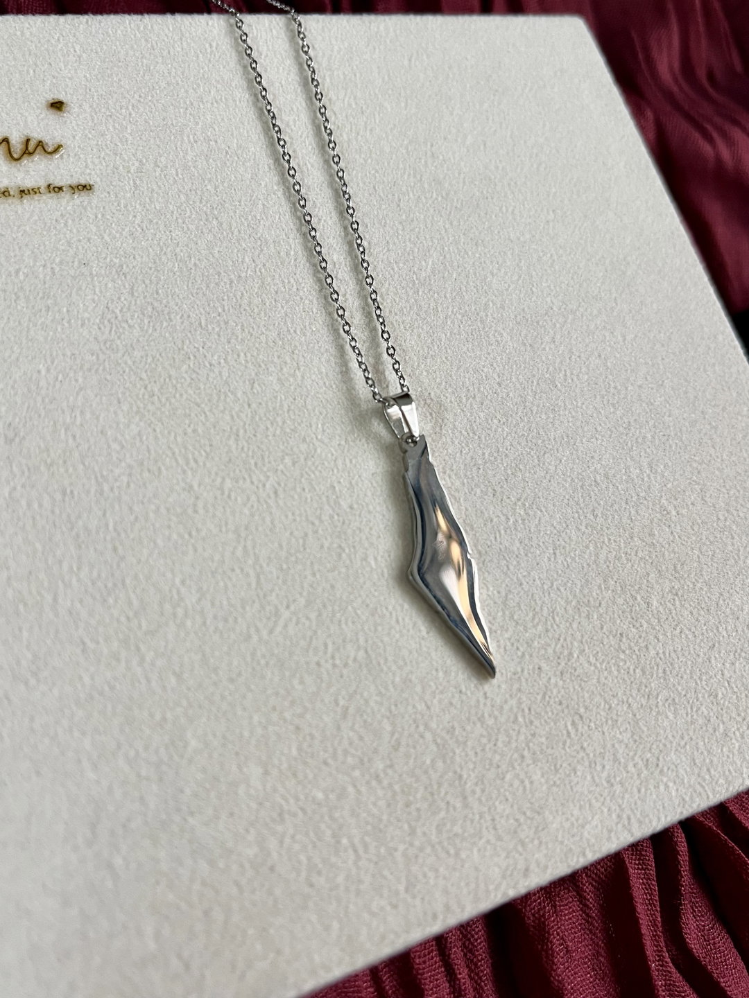 Palestine Necklace - Silver